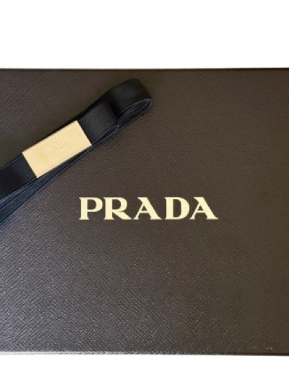 NWT Prada Milano Logo Cotton Knit Mini Dress IT44 Black Made in Italy Luxury - Picture 2 of 16